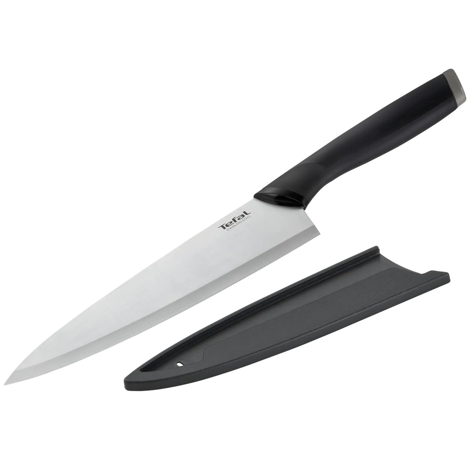 Ножи тефаль. Tefal Comfort k2213244. Кухонный нож Tefal Comfort Touch k2213414. Tefal Chef Knife 20 cm k0970214. Tefal нож чехол.