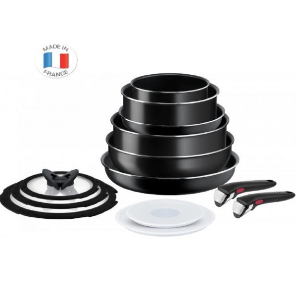 Набір каструль, сковорідок із 13 предметів. Tefal Ingenio Easy Cook & Clean L1539843